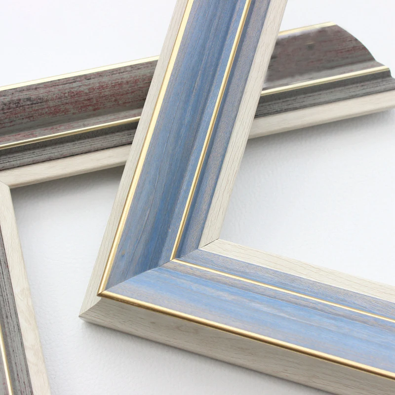 
Hot Sell Custom Modern Art Decor PS Foam Photo Mirror Frame Moulding 