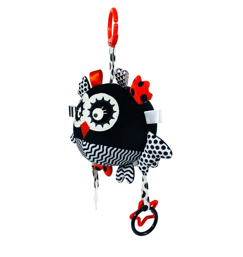 New black and white Bib Doll Stroller hanging bed hanging plush doll toys B103