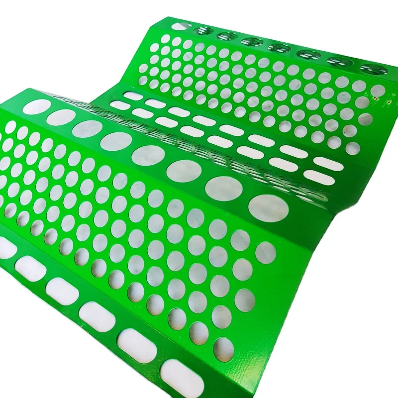 Fireproof Corrugated Wind Dust Fence Aluminum Panels Perforated Panel