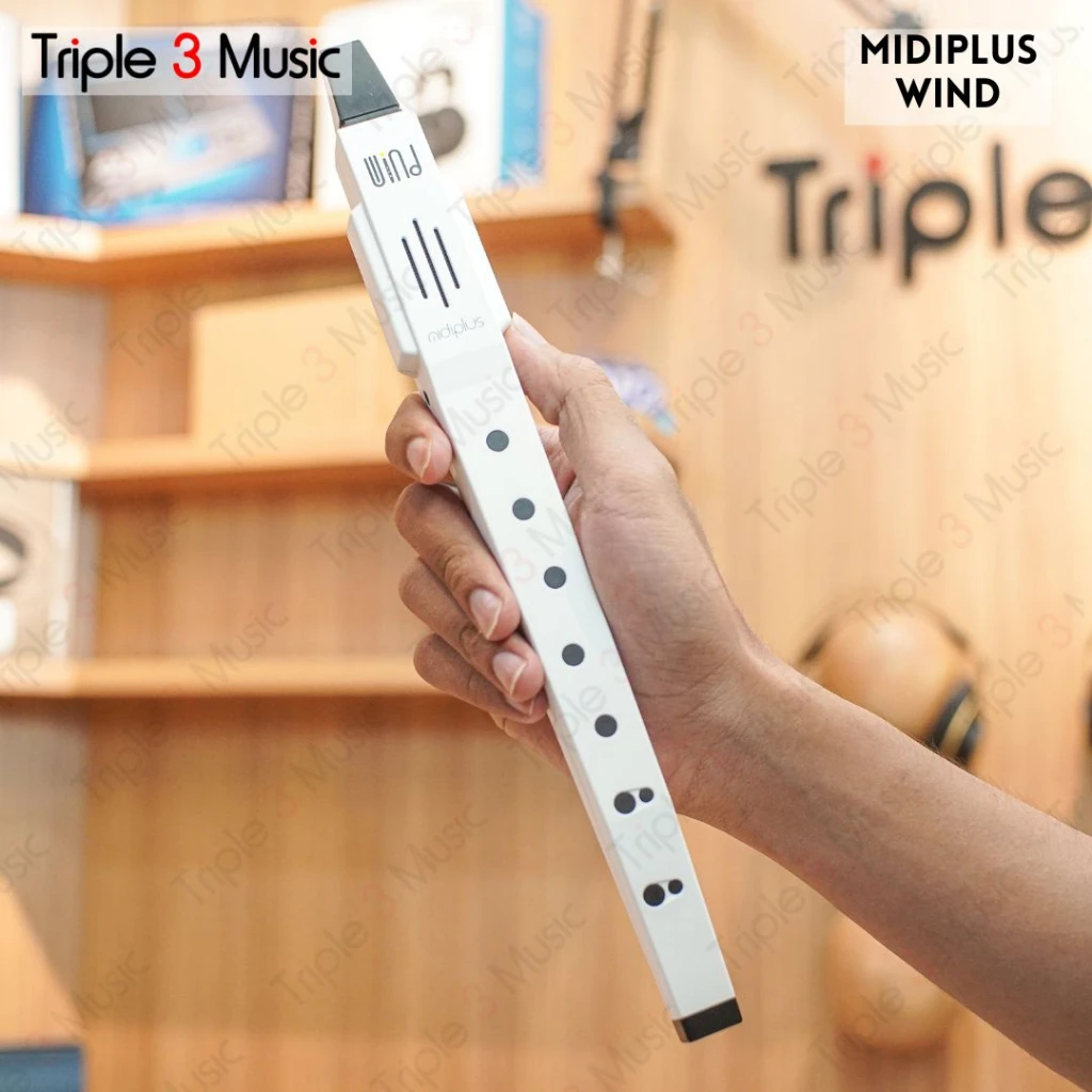 MIDIPLUS 800Mah Long-Lasting Battery-Powered Electronic Wind Instrument With Smart Touch Control And Built-In Hd Audio Speaker