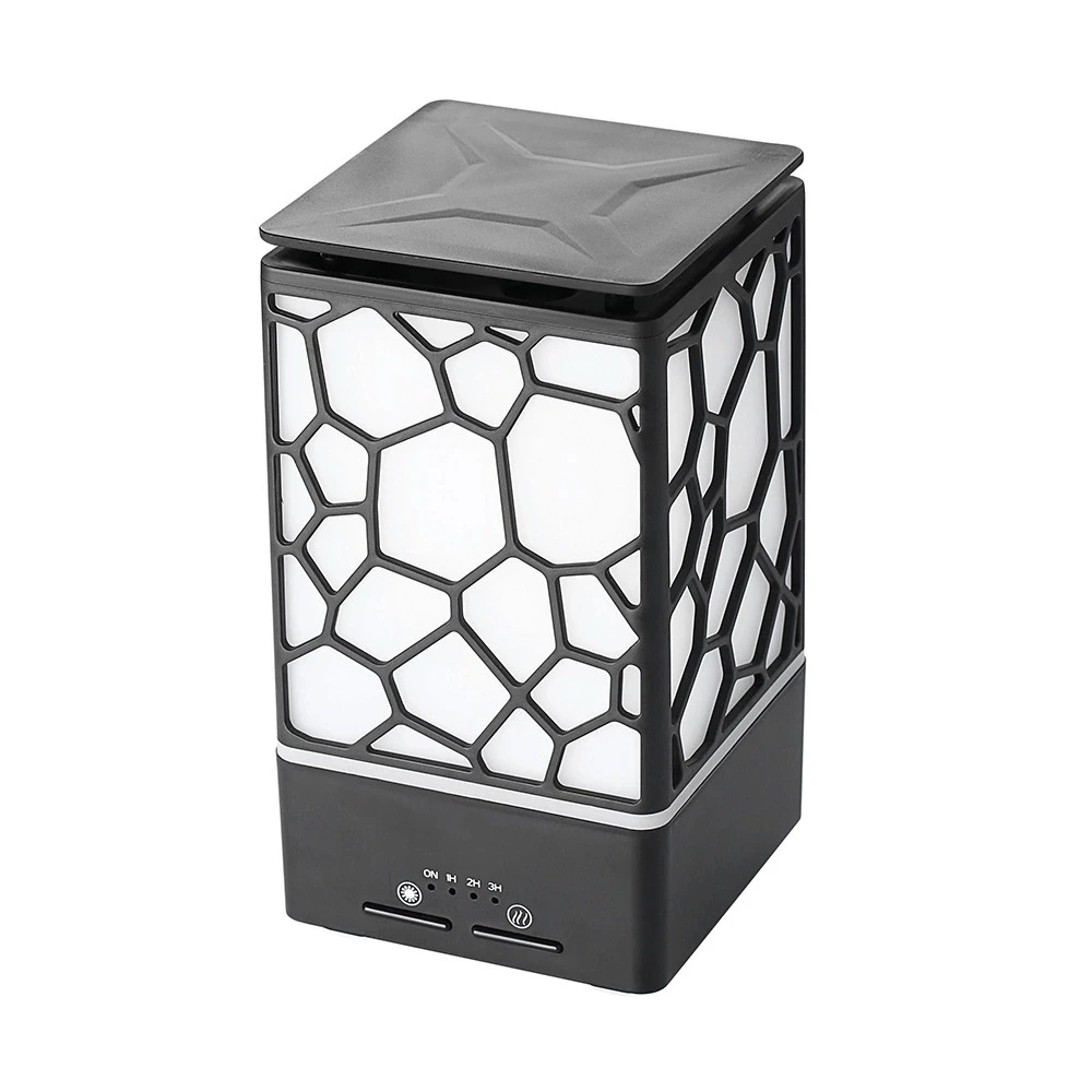 Colorful Comfortable Romantic Water Cube Oil Aroma Diffuser Humidifier Atmosphere Night Lamp for Home