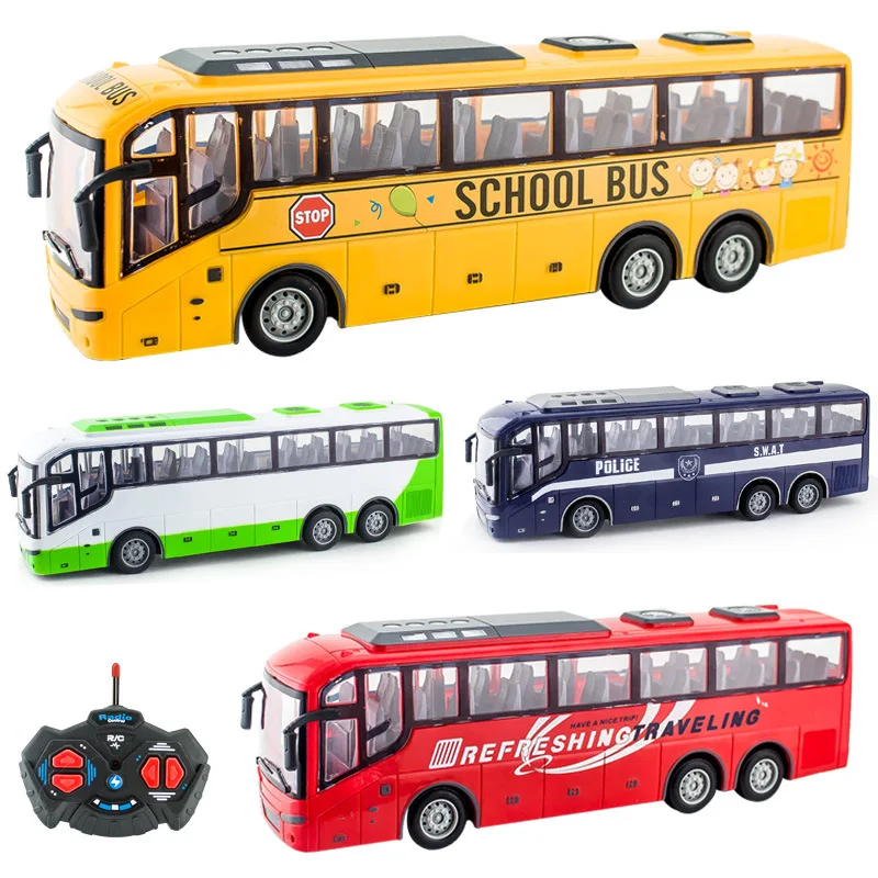 Juguetes para los ninos autobus a escala 1:30 RC городской автобус с дистанционным управлением миниатюрный школьный voiture telecommande enfant jouet