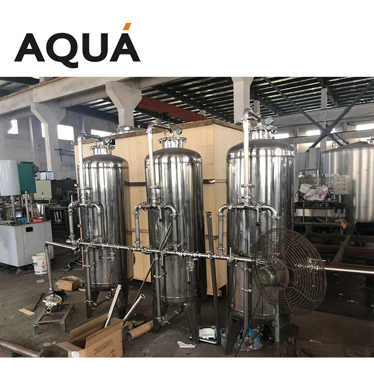 5000LPH Automatic Mineral Water Filtration Plant / UF Filtration System