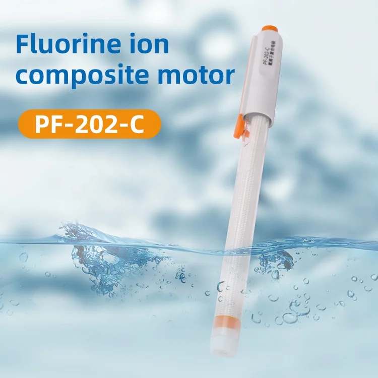 DSPF-202-C Fluoride Combined Ion Selective Electrode  ISE probe for laboratory water quality testing