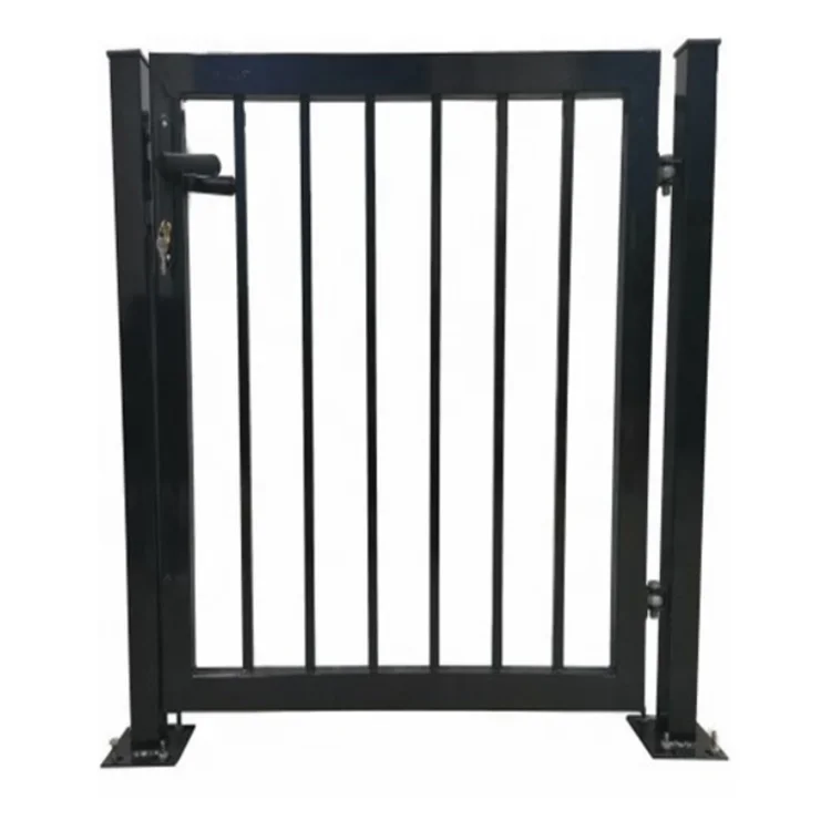 
Professional Manufacturer Assembled Main Door Garden Arch Wrought Iron Gate Design 