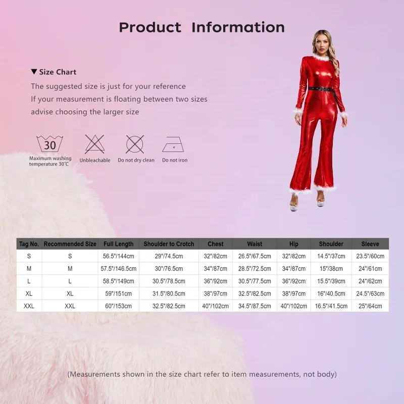 Custom Fashion One Piece Ladies Jumpsuit Mujer Woman Christmas Costumes Elegant Female Plus Size Party Rompers Women Jumpsuit