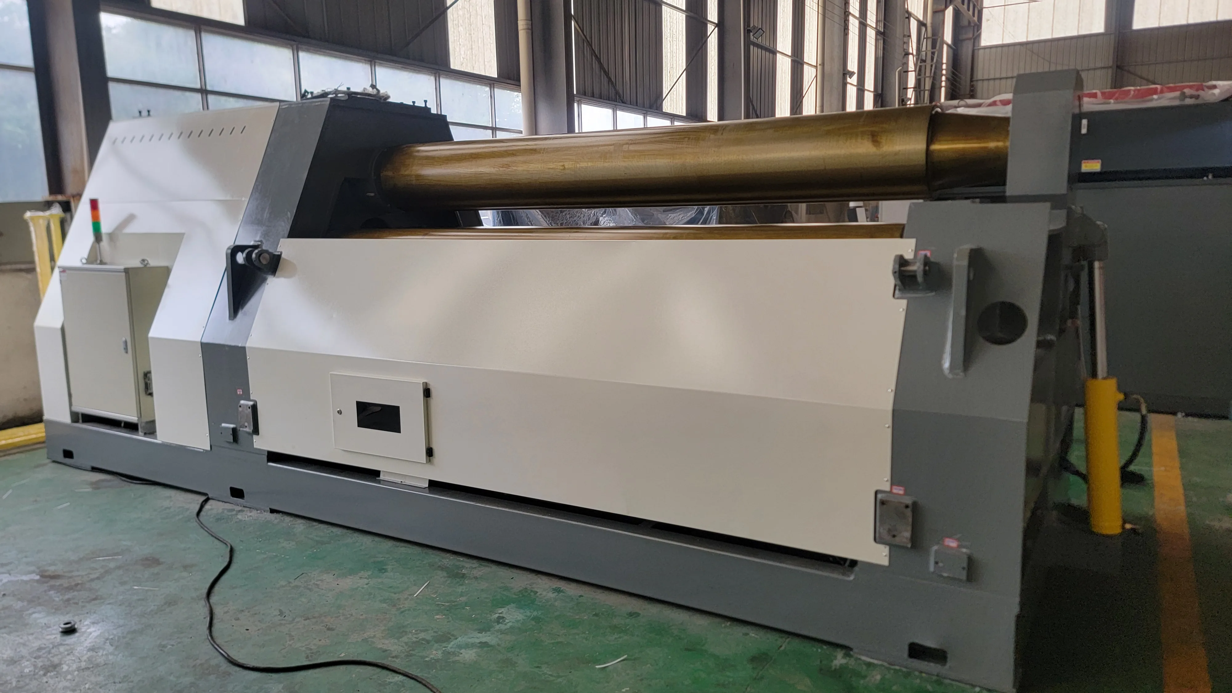 2024 New Fully Automatic CNC Hydraulic 4-Roll Sheet Metal Bending Machine and Plate Rolling Machine