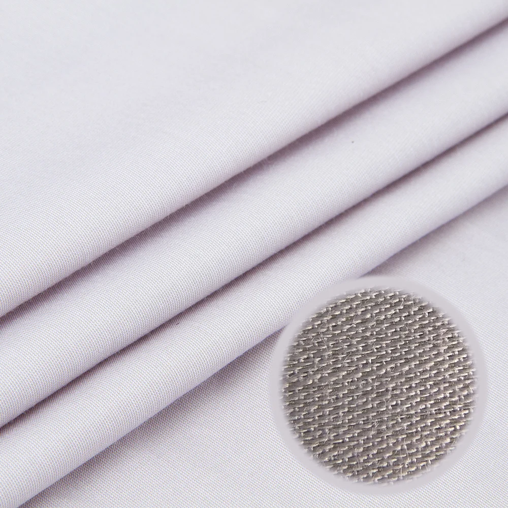 Медь с хлопковой тканью для антибактериальной наволочки/постельного белья