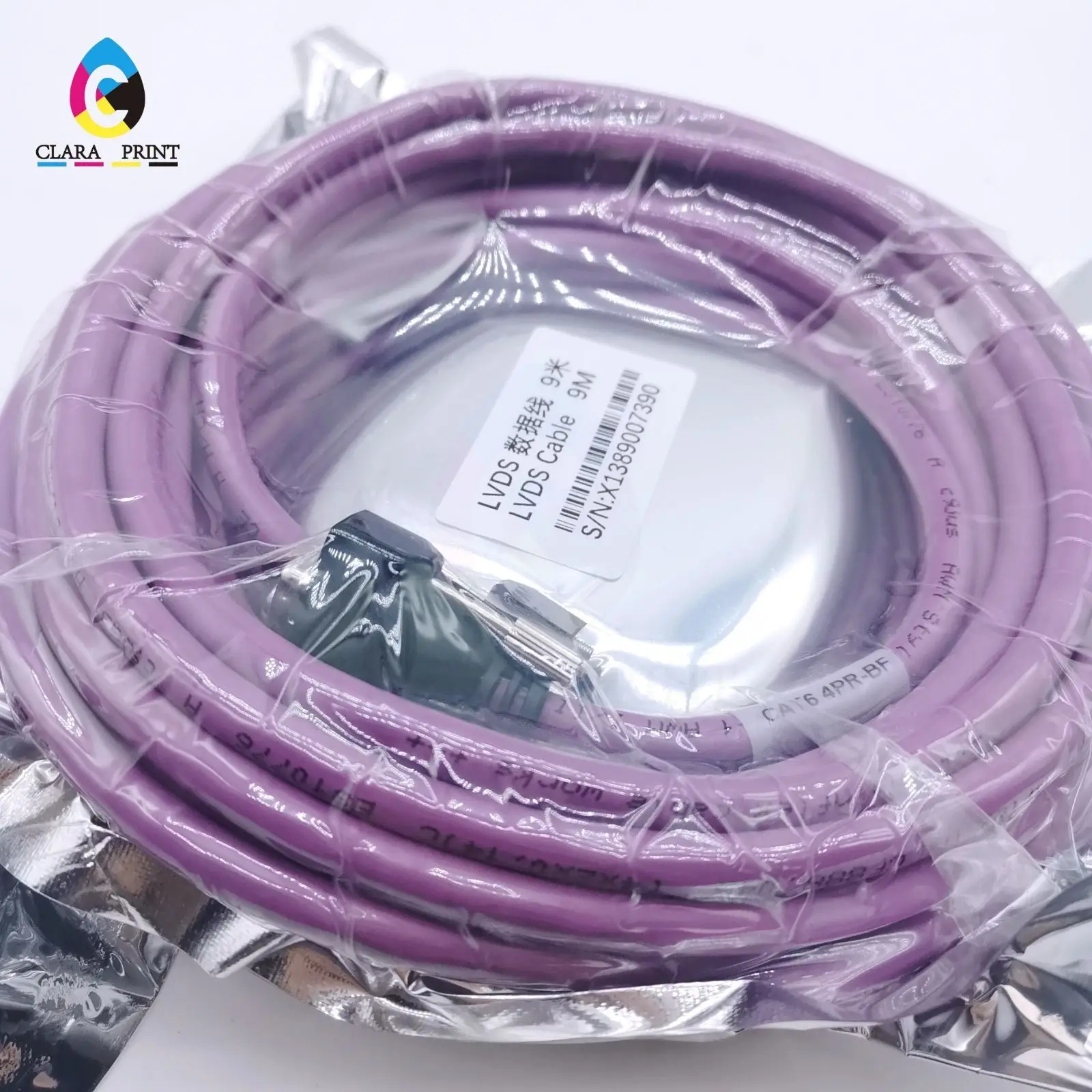 Оригинальный кабель LVDS 14 pin 9 м волоконно-оптический кабель/фиолетовая линия высокой плотности