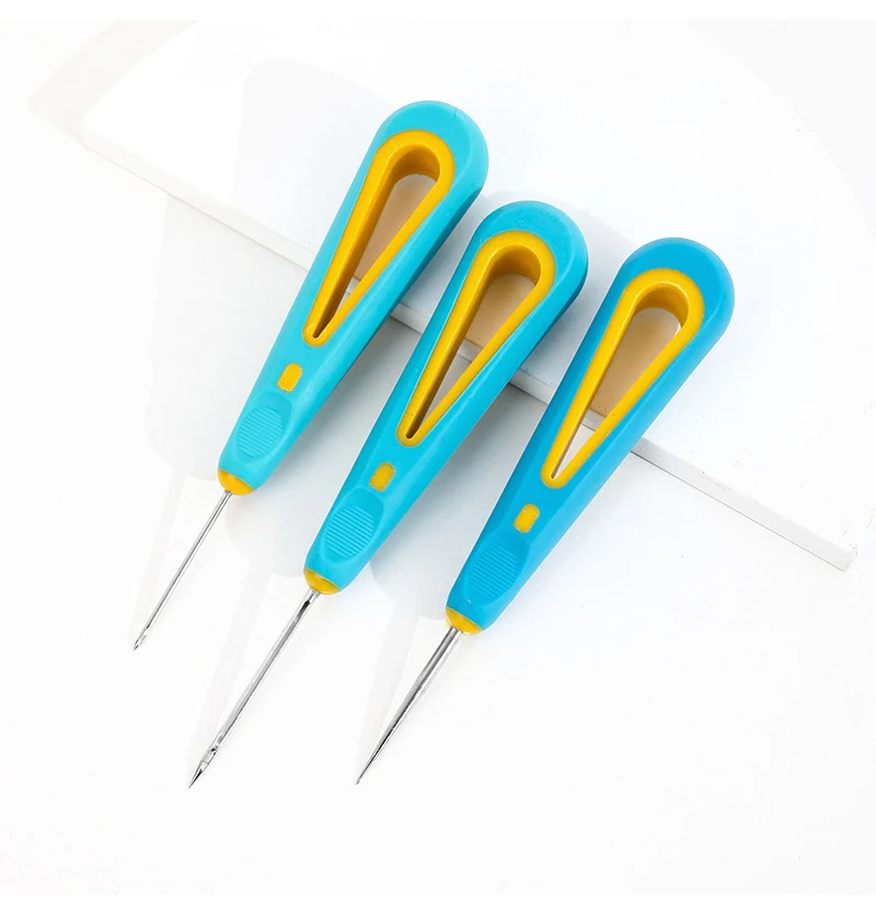 diy round hole cone punching tool for silicone mold making punching hand drilling equipment needle candle wick