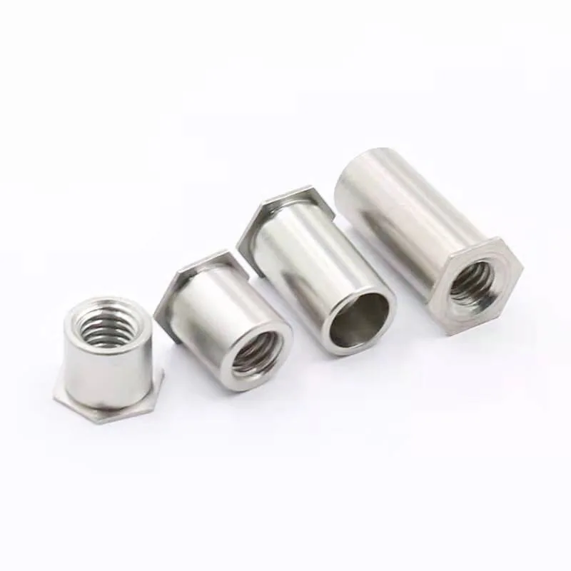 Fastener Pressure Riveting Stud Types Led Standoffs Copper Hex Nut Standoff
