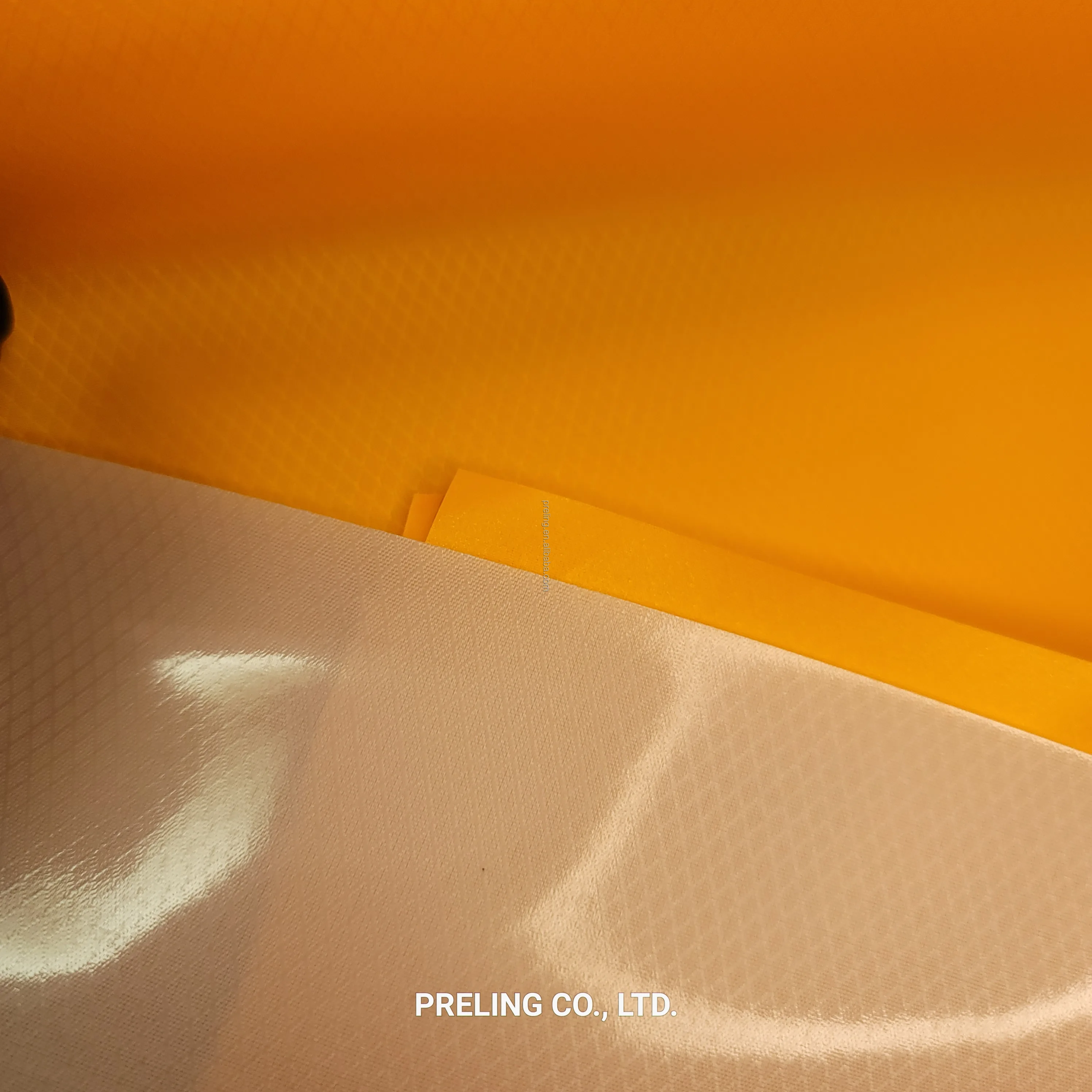 Nylon diamond ripstop TPU inflatable fabric fire retardant for air water bag cushion boat outdoor