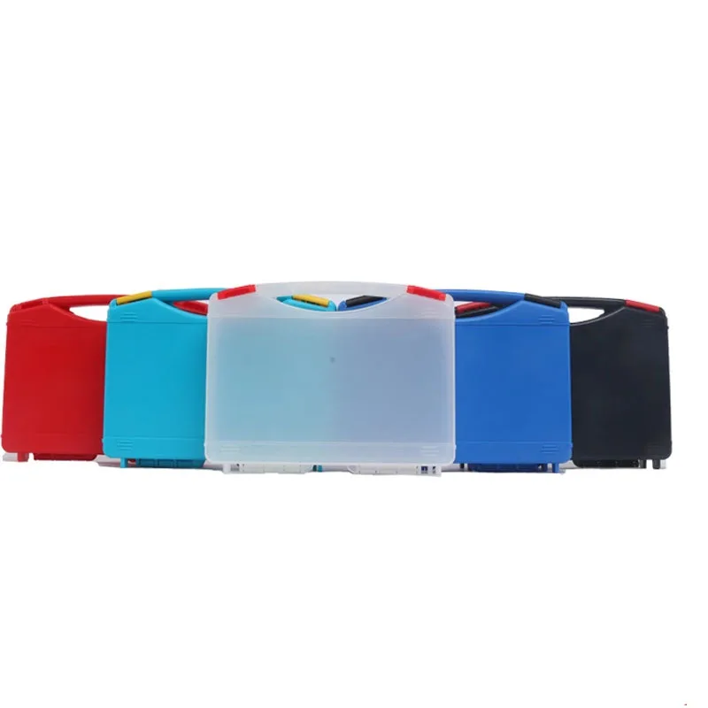 Colorful plastic case custom color and size portable case lightweight storage case with foam
