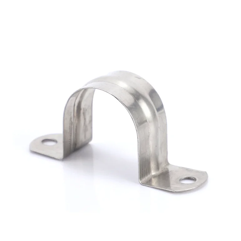 Galvanized saddle clamp fixed hydraulic clamp thickened U-buckle clamp
