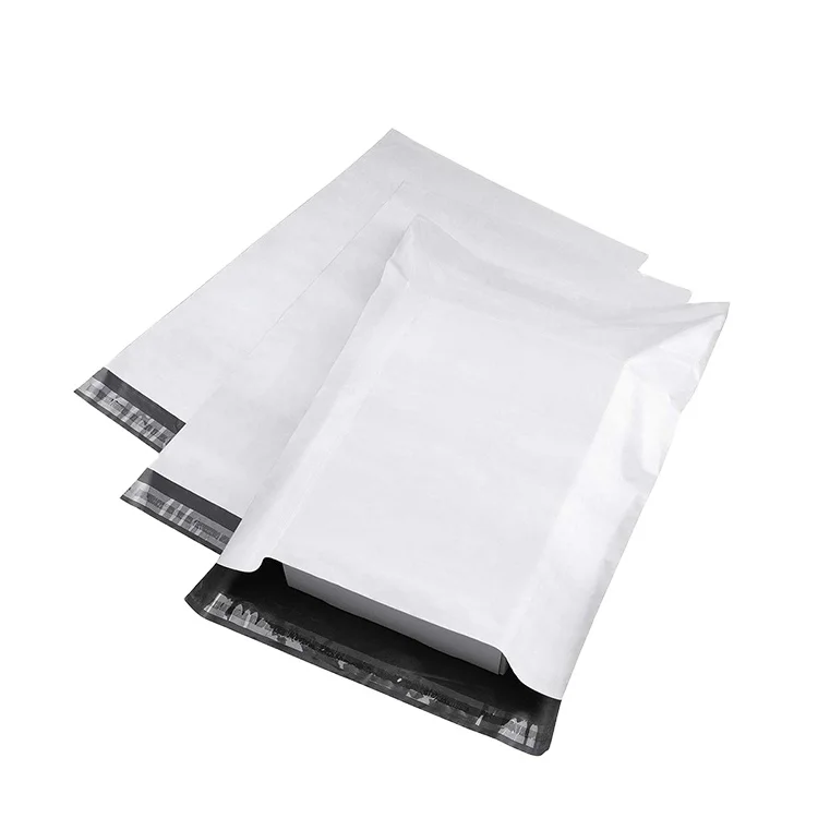 custom plastic designed ready delivery stickers compostable envelopes shipping mailing bags biodegradable