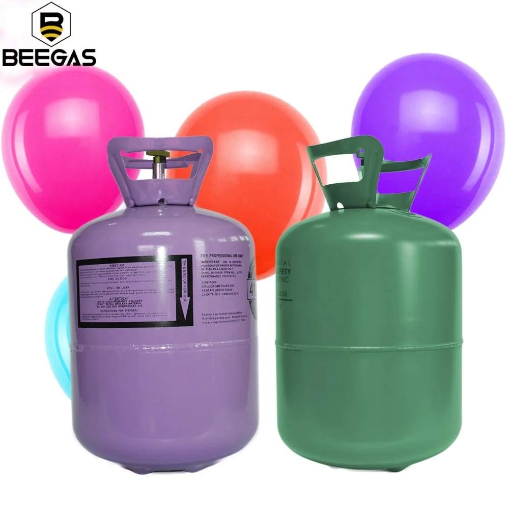 Top Quality EC-13 Disposable Helium Gas Price 13.6L Balloon Gas Helium In Egypt