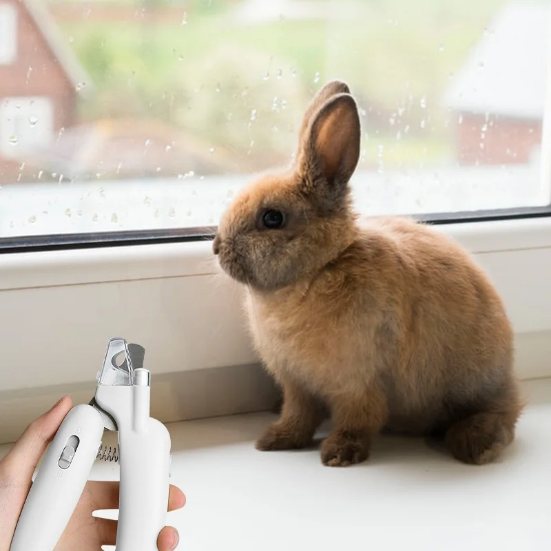 PetnessGo Banana Shape Led Light Pet Dog Nail Clipper and Grinder