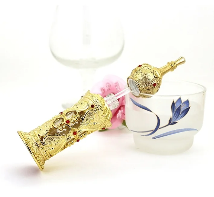 12ml Luxury Crystal Perfume Oil Bottle Essential Oil Perfume Bottle Packaging Cosmetic