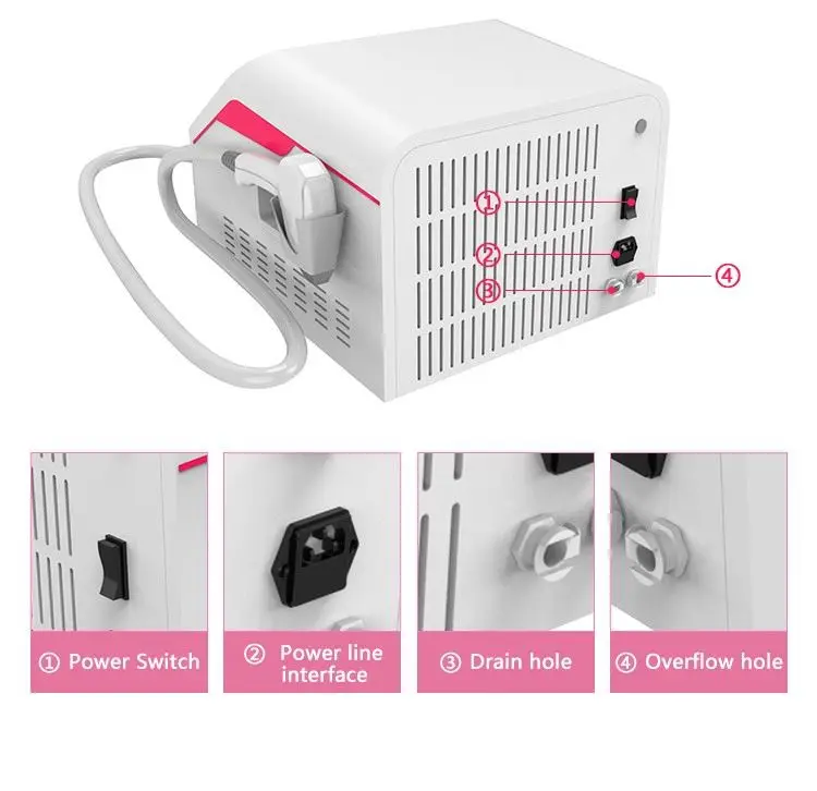 2022 Portable 808nm Diode Laser Hair Removal Machine Lumenis Lightsheer Duet Laser Epilation Salon Equipment Price