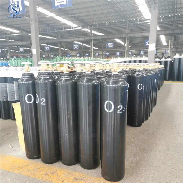 40L 150Bar Oxigen Cylinder Medical