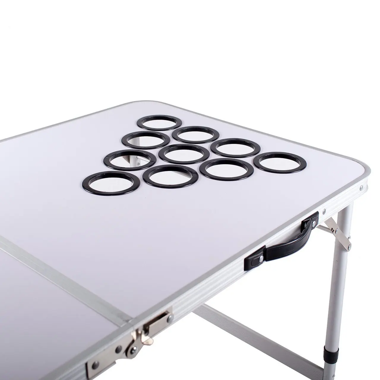 8 футов, Beer Pong Таблица с чашкой отверстия складной игровой стол