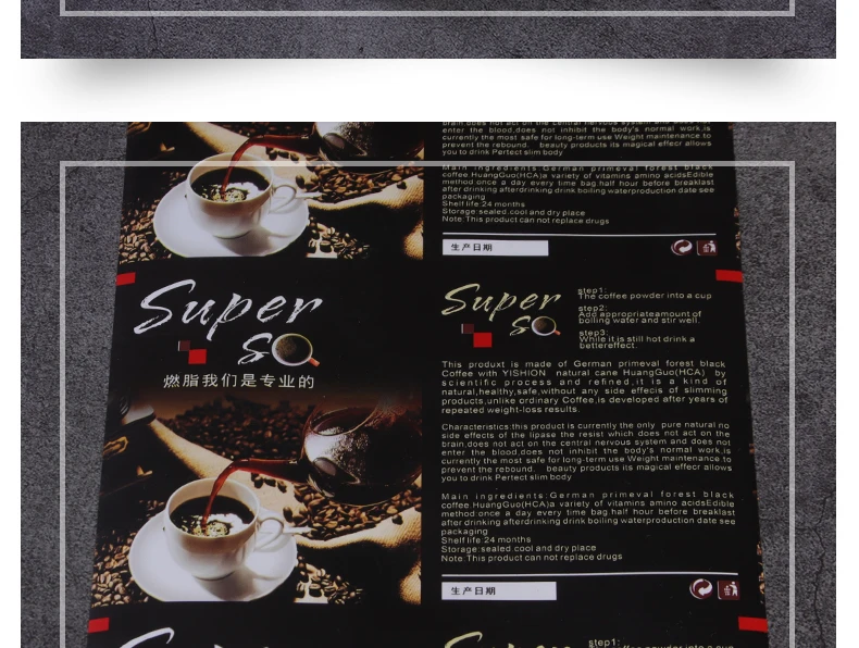 
Customized of CPP Aluminized Composite Film Coffee Powder Tea Food Packaging Laminating Plastic Biodegradable Roll Film 