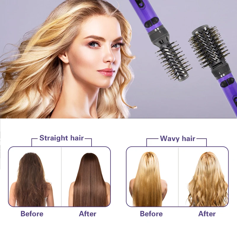 C&C Professional Hair Dryer & Volumizing Brush Stock One Step Hair Dryer And Styler Electric Hot Air Brush