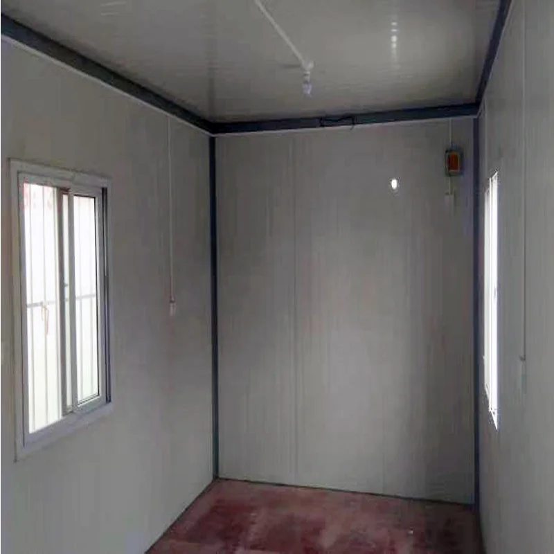 Standard 20-foot easily assembled cheap and durable bolts container house using for residential and office and tourist hotel etc