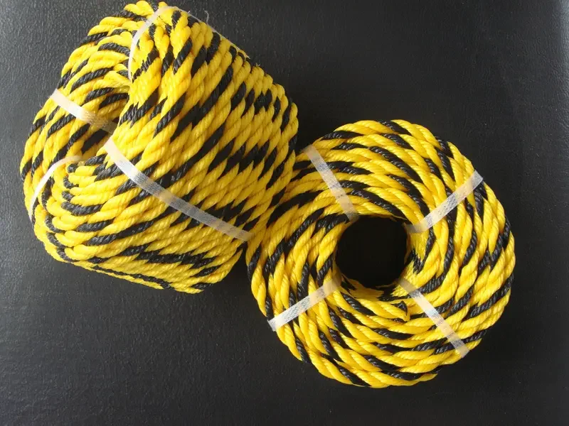 New pure color twist rope and pe rope or loop rope for many use