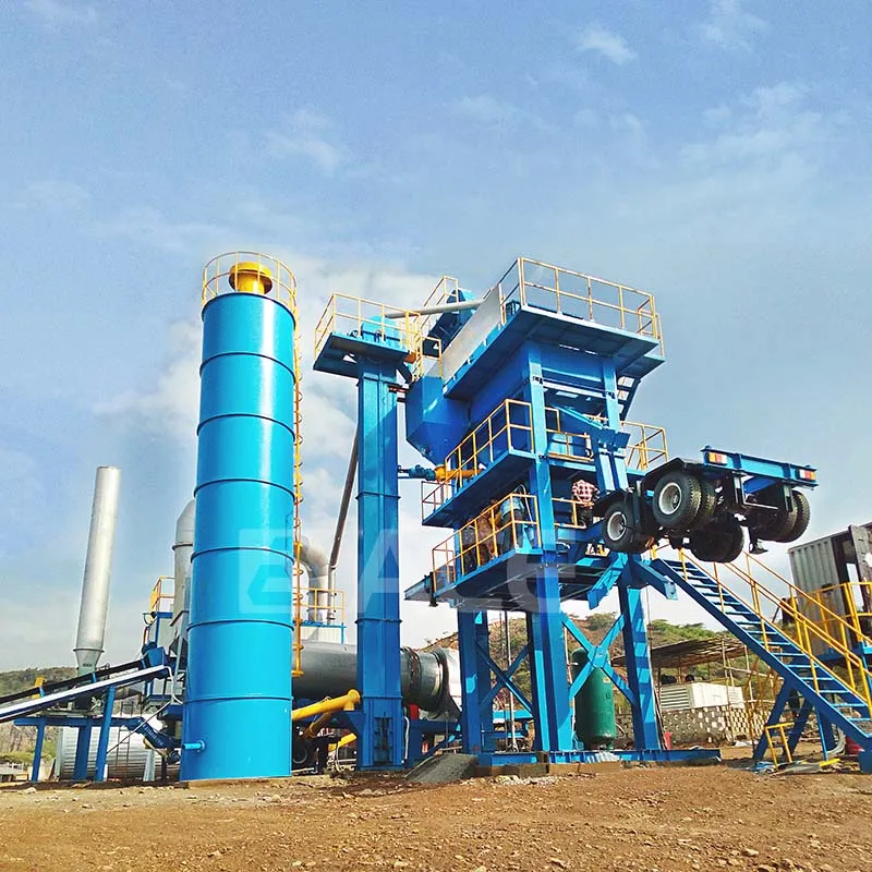 Made in China 60 t/h ~ 160 t/h YLB Mobile Asphalt Plant mobile asphalt plant truck mobile asphalt baching plant