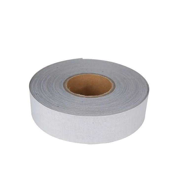 802 Silver Reflective Fabric Tape 5cm width 50 Wash Manufacture EN20471 with TC backing for workwear safety clothing