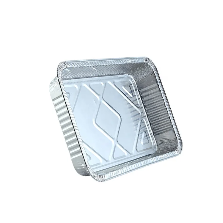 Одноразовый упаковочный контейнер из фольги, мульти-коробки, контейнер из алюминиевой фольги, лотки из фольги с крышками для пищевых продуктов
