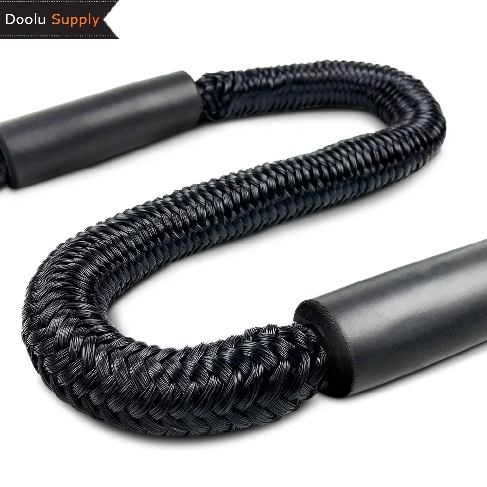 
Rope Boat Mooring Stretchable Polypropylene Boat Mooring Rope 4-5.5 Feet Shock Absorbing Bungee Boat Dock Rope 