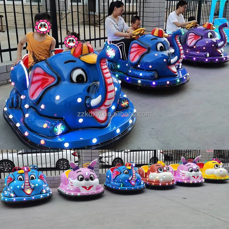 Outdoor Park Children Bumper cars new elephant electric toy car factory for sale