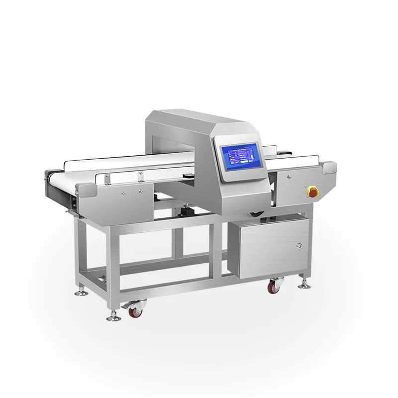 Source Factory Food Grade Conveyor Belt Online Industrial Metal Detector for Aluminum Foil Packaging products