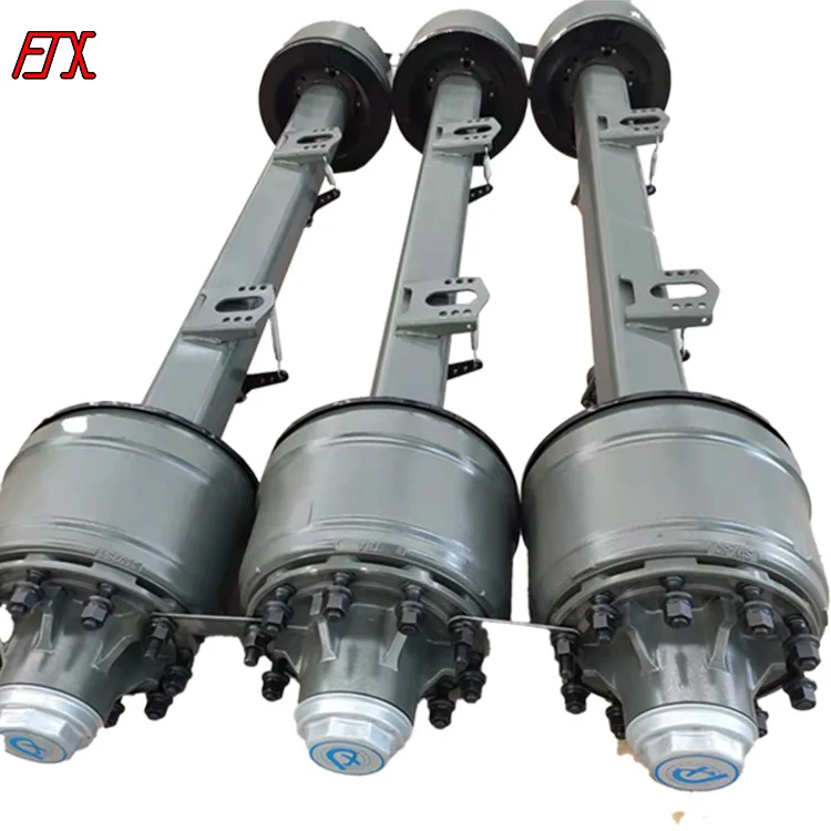 juxin Factory Wholesale Trailer Parts American Type Axle 13t Safe Axle Tube High Strength Trailer Axles