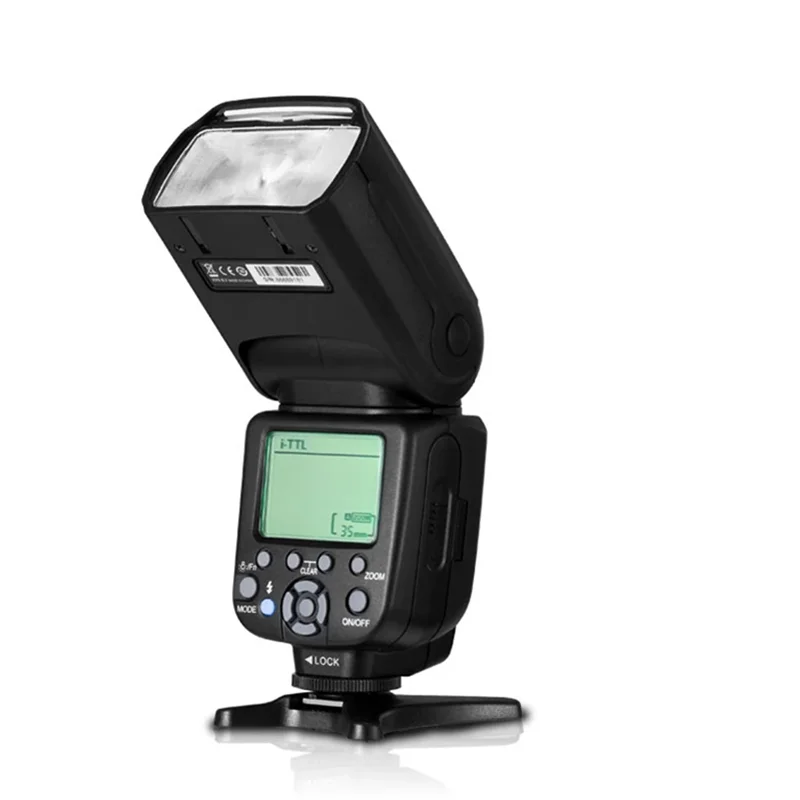 camera flash speedlite bult-in 2.4G wireless remote master and slave speed light for DSLR camera