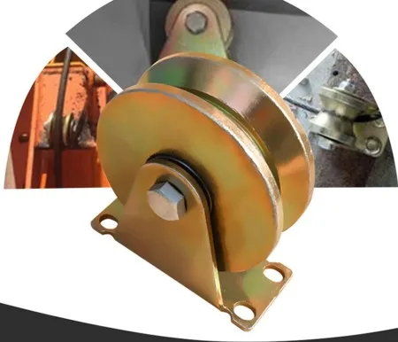 DLPO 2inch U-Groove Wheel Sliding Gate Track Roller W/Bracket Heavy Duty Barn Door Casters