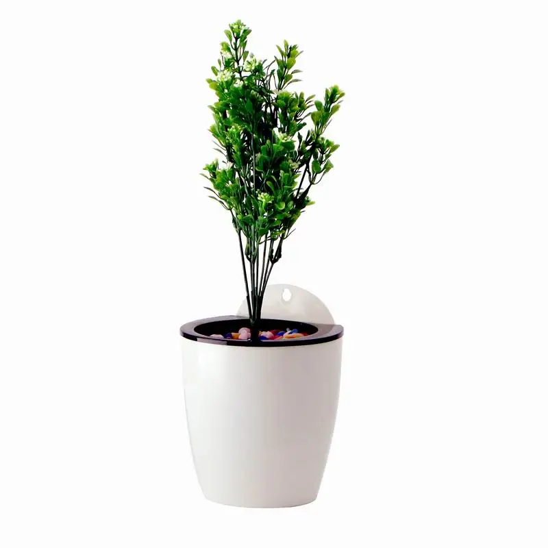 Wholesale Outdoor Garden large Size Plastic Automatic Planters Self Watering Flower Pots