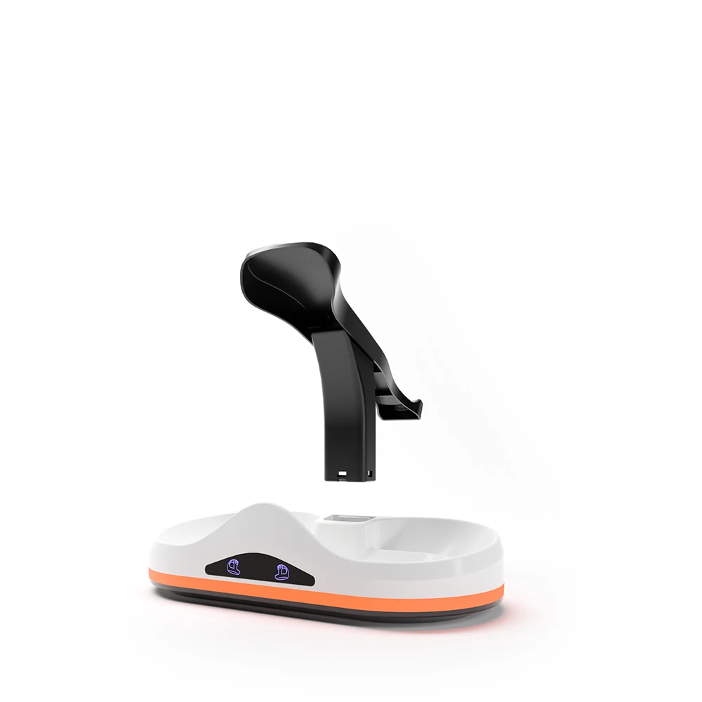 For PS VR2 Dual Controller Magnetic Charging Dock With RGB Light for PS5 VR2 Glasses Console Storage Stand VR Handle Charge Base