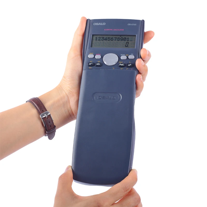 High Quality OS-82MS Scientific Function Calculator With Two Way Power Portable Scientific Calculator for School Examination