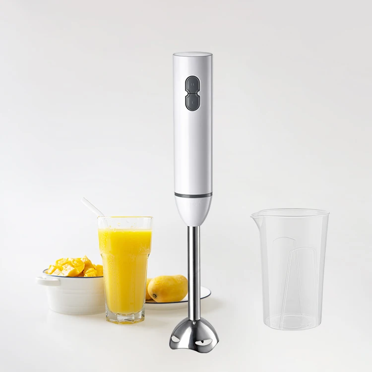Multifunctional Household Immersion Blender and Hand Squeezer Mixer Push Button Control