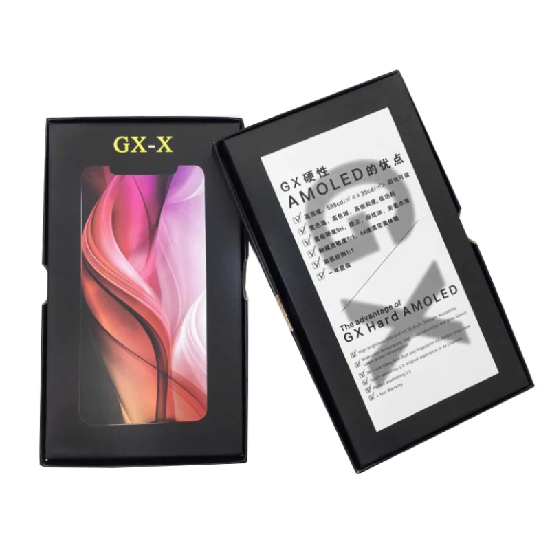 Заводской GX Amoled JK ZY RJ Оригинальный ЖК-экран для iPhone X OLED Жесткий Мягкий Oled-дисплей 11 Pro XSMAX 12