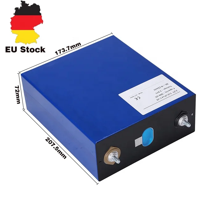 TAX FREE LF280K 280Ah 3.2V 280 Ah Lifepo4 Rechargeable Battery Cells for DIY 12V 24V 48V Battery Pack Solar System