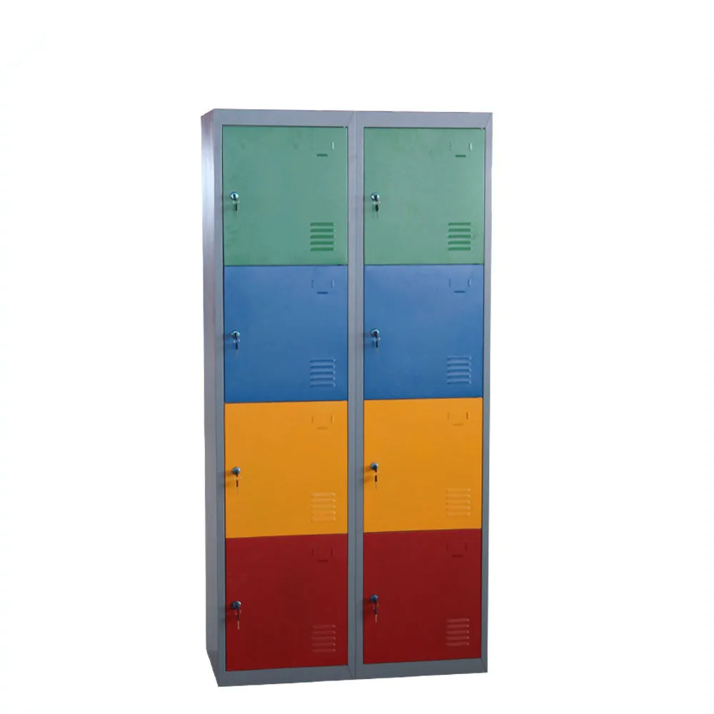 High Quality School Metal Locker 8 Doors Steel Colorful Locker 8 Doors Steel Golf Storage Locker 8 Doors