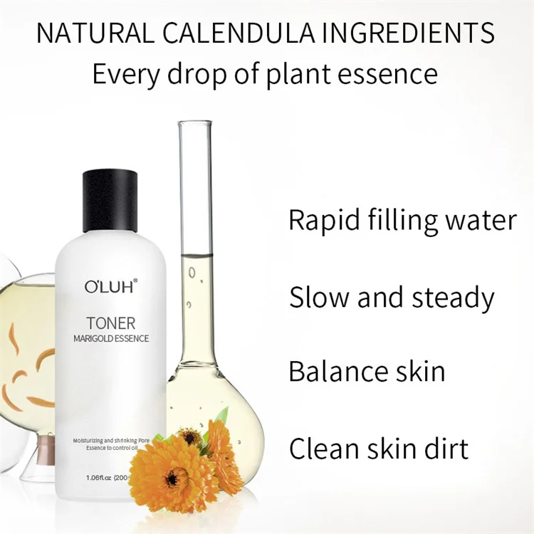 Hot Selling High Quality Marigold Essence Toner Facial SkinToners