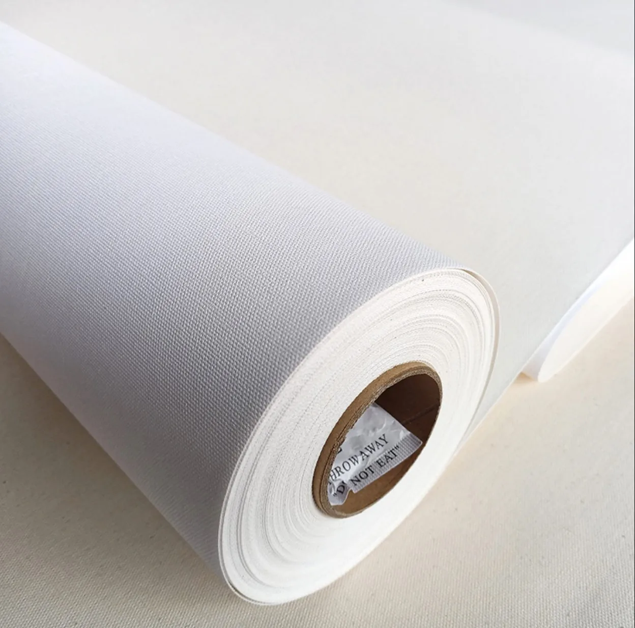 100% Polyester Canvas Paper Roll Printing Inkjet Waterproof