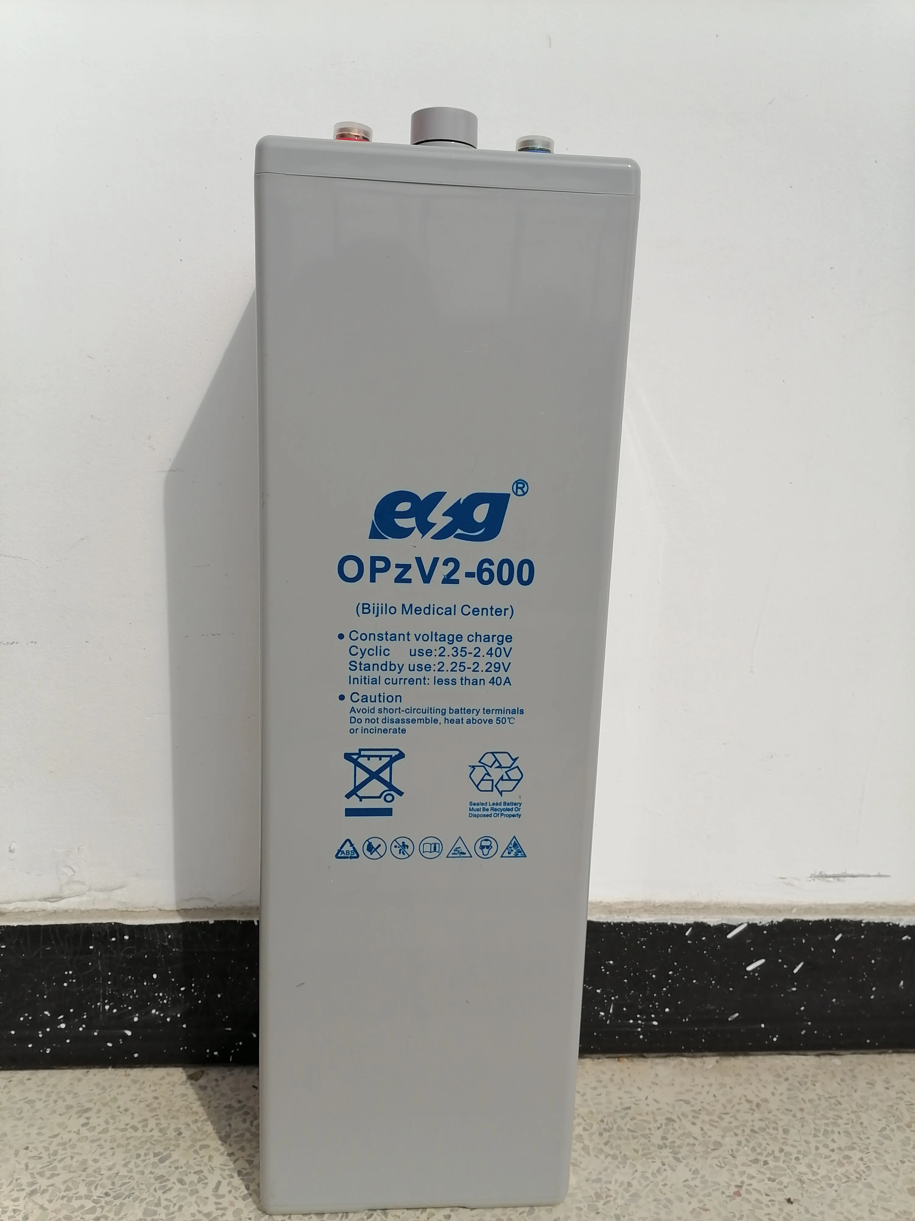 ESG GOOD PRICE High power capacity OPzS 2V 600ah 800ah Lead acid gel Storage inverter battery