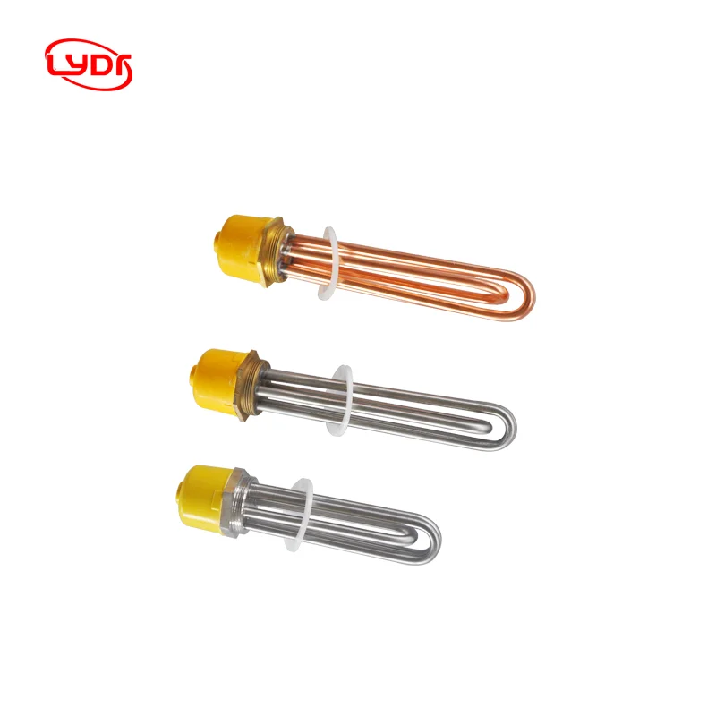LYDR hot sale electric heating element tubular heater copper material for air heating