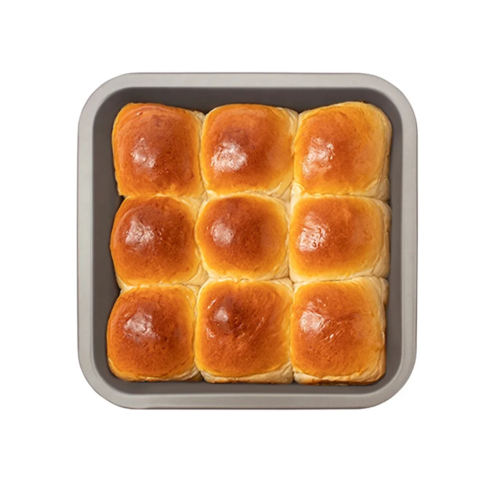 Non stick pizza baking pan baking loaf pan adjustable baking tray